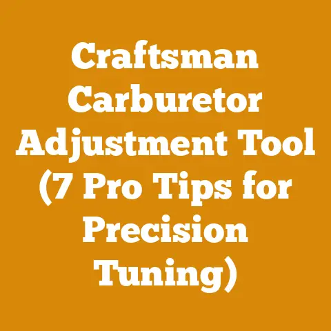 Craftsman Carburetor Adjustment Tool (7 Pro Tips for Precision Tuning)