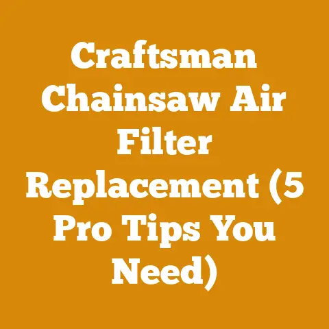 Craftsman Chainsaw Air Filter Replacement (5 Pro Tips You Need)