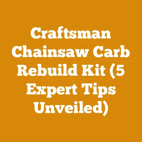 Craftsman Chainsaw Carb Rebuild Kit (5 Expert Tips Unveiled)