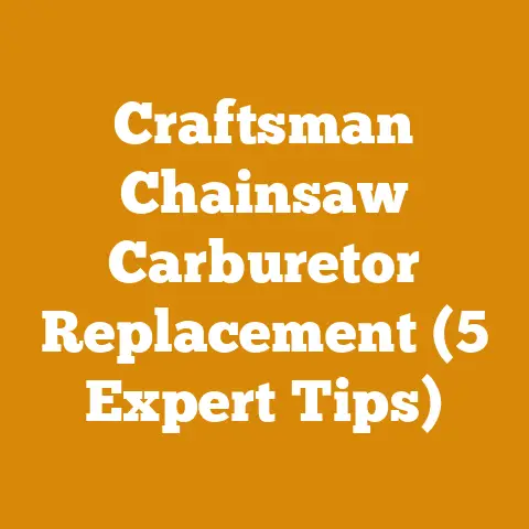 Craftsman Chainsaw Carburetor Replacement (5 Expert Tips)