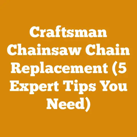 Craftsman Chainsaw Chain Replacement (5 Expert Tips You Need)
