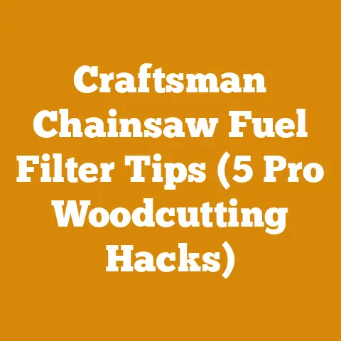 Craftsman Chainsaw Fuel Filter Tips (5 Pro Woodcutting Hacks)