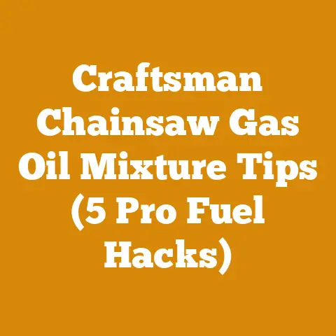 Craftsman Chainsaw Gas Oil Mixture Tips (5 Pro Fuel Hacks)