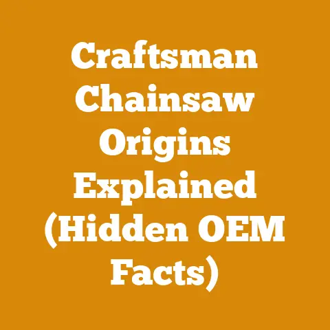 Craftsman Chainsaw Origins Explained (Hidden OEM Facts)