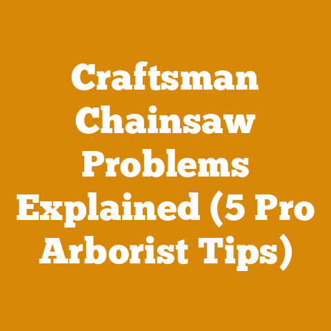Craftsman Chainsaw Problems Explained (5 Pro Arborist Tips)
