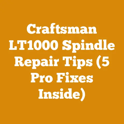 Craftsman LT1000 Spindle Repair Tips (5 Pro Fixes Inside)