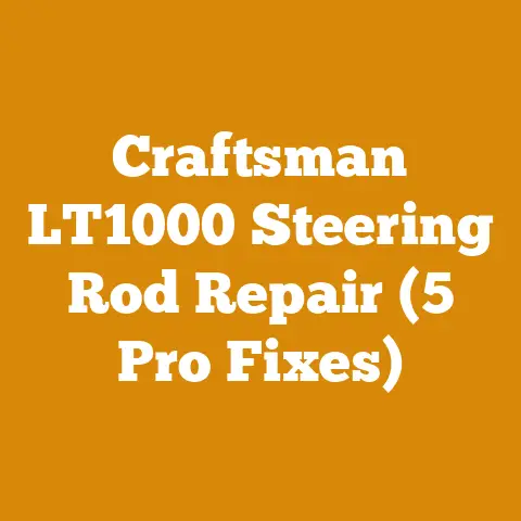 Craftsman LT1000 Steering Rod Repair (5 Pro Fixes)