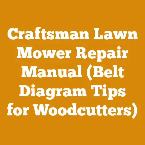 Craftsman Lawn Mower Repair Manual (Belt Diagram Tips for Woodcutters)