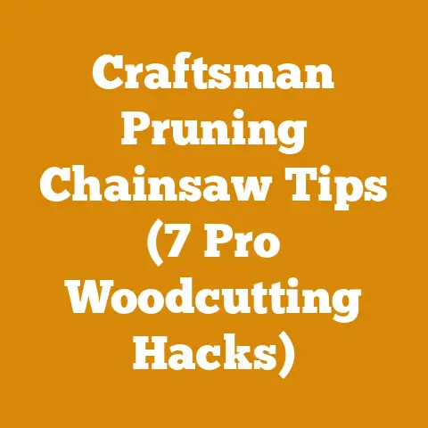 Craftsman Pruning Chainsaw Tips (7 Pro Woodcutting Hacks)