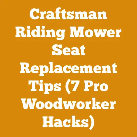 Craftsman Riding Mower Seat Replacement Tips (7 Pro Woodworker Hacks)