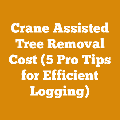 Crane Assisted Tree Removal Cost (5 Pro Tips for Efficient Logging)