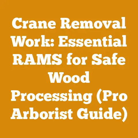 Crane Removal Work: Essential RAMS for Safe Wood Processing (Pro Arborist Guide)