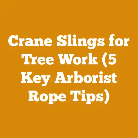 Crane Slings for Tree Work (5 Key Arborist Rope Tips)