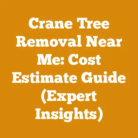 Crane Tree Removal Near Me: Cost Estimate Guide (Expert Insights)