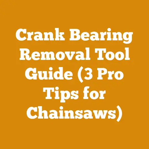 Crank Bearing Removal Tool Guide (3 Pro Tips for Chainsaws)