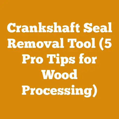 Crankshaft Seal Removal Tool (5 Pro Tips for Wood Processing)
