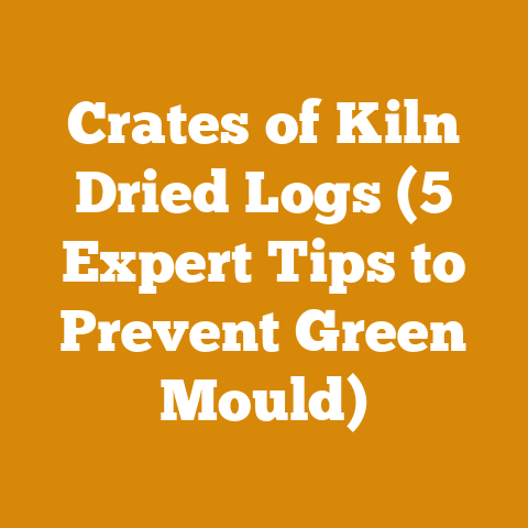 Crates of Kiln Dried Logs (5 Expert Tips to Prevent Green Mould)