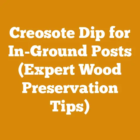 Creosote Dip for In-Ground Posts (Expert Wood Preservation Tips)