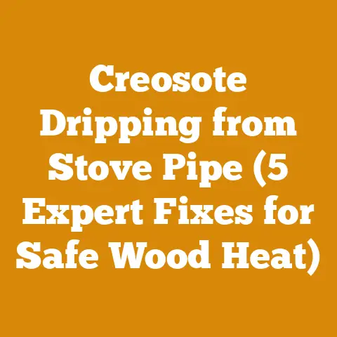 Creosote Dripping from Stove Pipe (5 Expert Fixes for Safe Wood Heat)