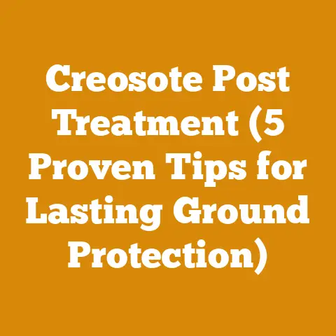 Creosote Post Treatment (5 Proven Tips for Lasting Ground Protection)