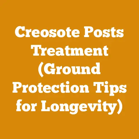 Creosote Posts Treatment (Ground Protection Tips for Longevity)