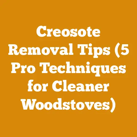 Creosote Removal Tips (5 Pro Techniques for Cleaner Woodstoves)