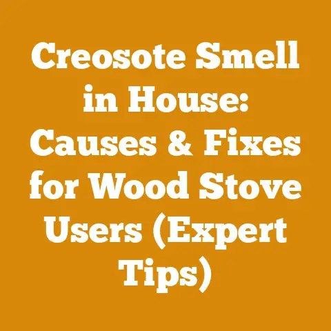 Creosote Smell in House: Causes & Fixes for Wood Stove Users (Expert Tips)