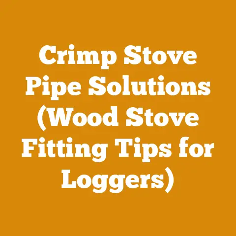 Crimp Stove Pipe Solutions (Wood Stove Fitting Tips for Loggers)
