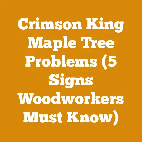 Crimson King Maple Tree Problems (5 Signs Woodworkers Must Know)
