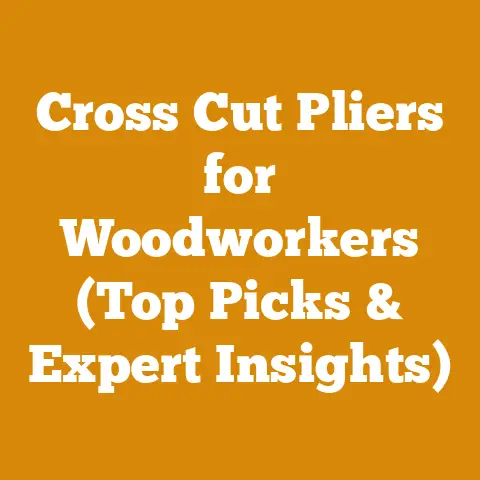Cross Cut Pliers for Woodworkers (Top Picks & Expert Insights)
