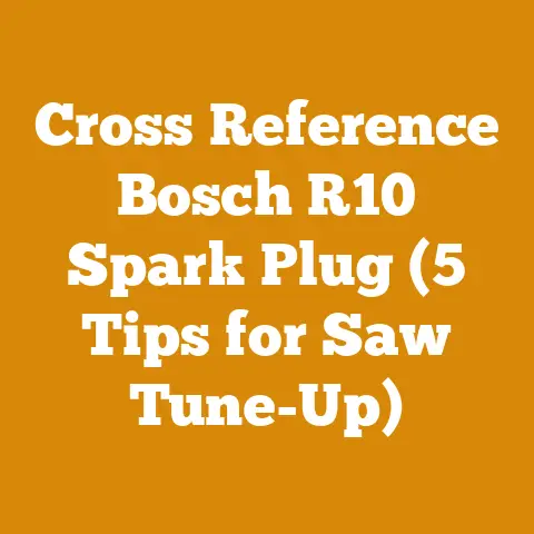 Cross Reference Bosch R10 Spark Plug (5 Tips for Saw Tune-Up)