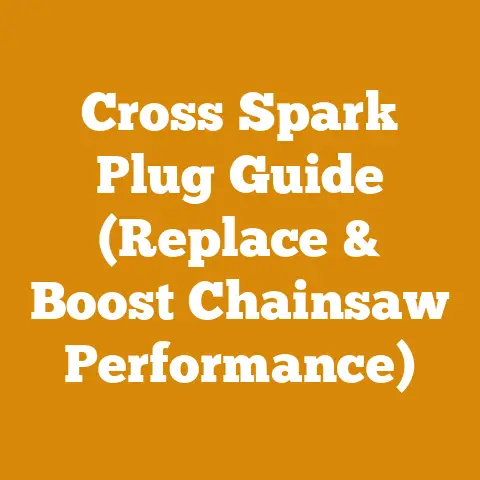 Cross Spark Plug Guide (Replace & Boost Chainsaw Performance)