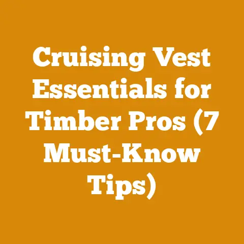 Cruising Vest Essentials for Timber Pros (7 Must-Know Tips)
