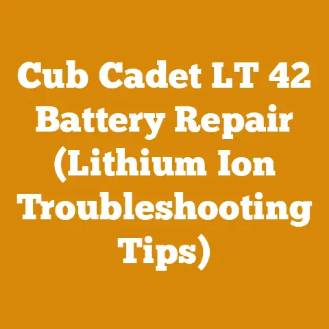 Cub Cadet LT 42 Battery Repair (Lithium Ion Troubleshooting Tips)
