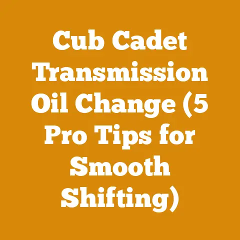 Cub Cadet Transmission Oil Change (5 Pro Tips for Smooth Shifting)