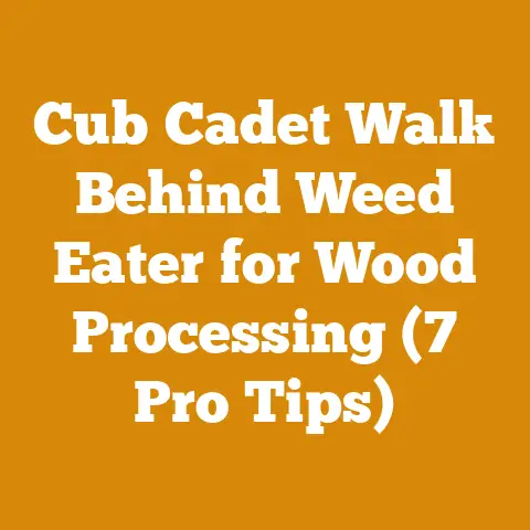 Cub Cadet Walk Behind Weed Eater for Wood Processing (7 Pro Tips)