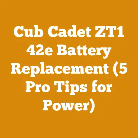 Cub Cadet ZT1 42e Battery Replacement (5 Pro Tips for Power)