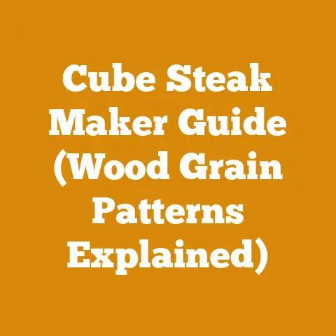 Cube Steak Maker Guide (Wood Grain Patterns Explained)
