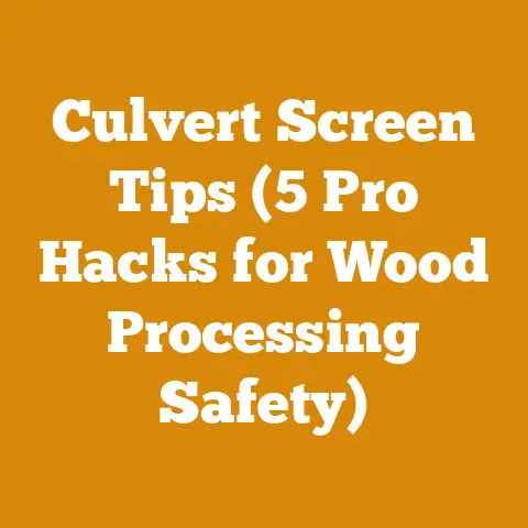 Culvert Screen Tips (5 Pro Hacks for Wood Processing Safety)