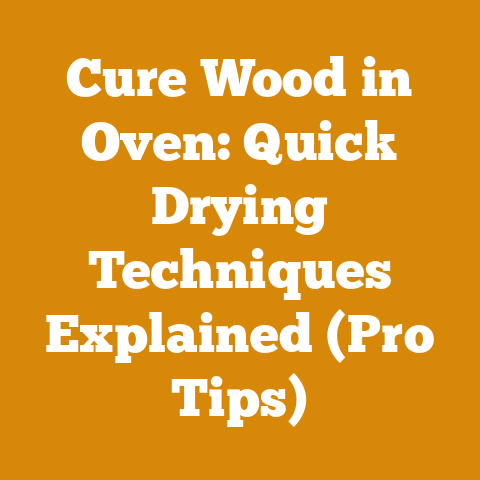Cure Wood in Oven: Quick Drying Techniques Explained (Pro Tips)