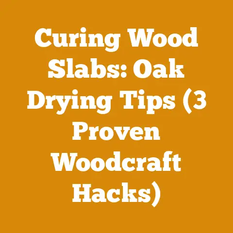Curing Wood Slabs: Oak Drying Tips (3 Proven Woodcraft Hacks)