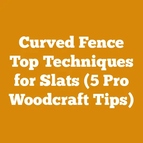 Curved Fence Top Techniques for Slats (5 Pro Woodcraft Tips)