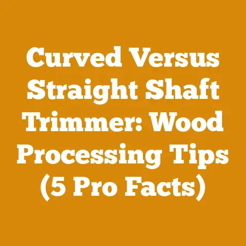 Curved Versus Straight Shaft Trimmer: Wood Processing Tips (5 Pro Facts)
