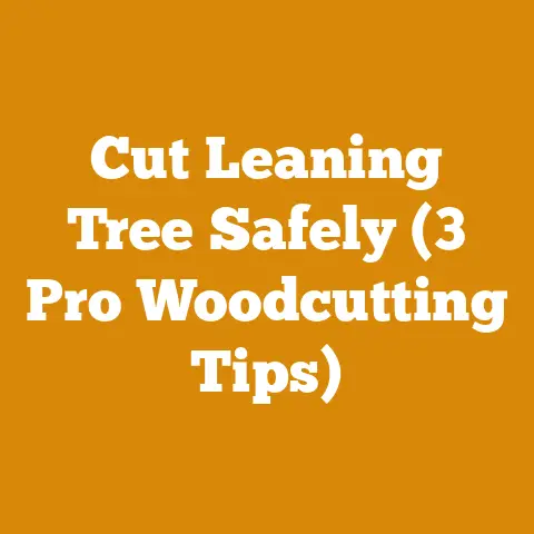 Cut Leaning Tree Safely (3 Pro Woodcutting Tips)