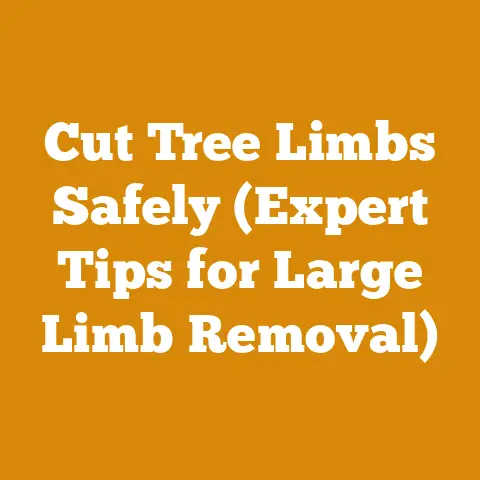 Cut Tree Limbs Safely (Expert Tips for Large Limb Removal)