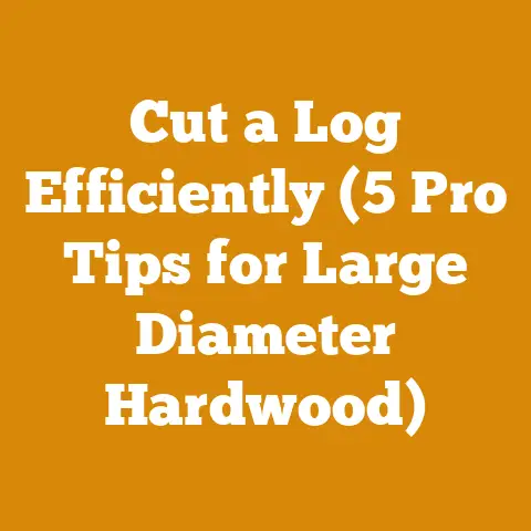 Cut a Log Efficiently (5 Pro Tips for Large Diameter Hardwood)