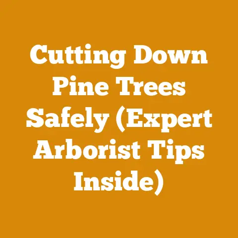 Cutting Down Pine Trees Safely (Expert Arborist Tips Inside)