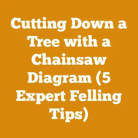 Cutting Down a Tree with a Chainsaw Diagram (5 Expert Felling Tips)
