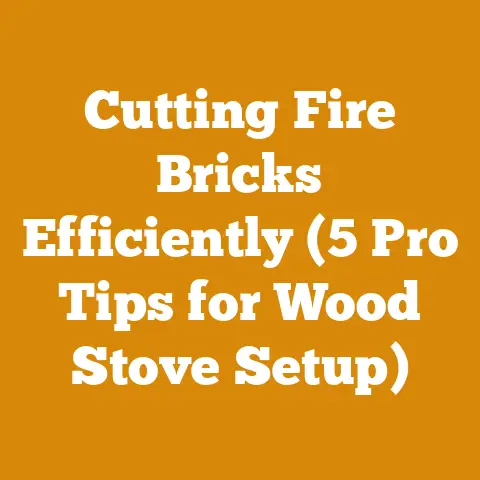 Cutting Fire Bricks Efficiently (5 Pro Tips for Wood Stove Setup)