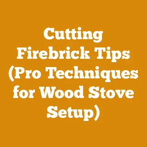 Cutting Firebrick Tips (Pro Techniques for Wood Stove Setup)